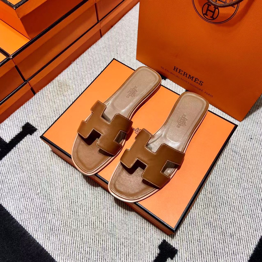 에르메스 올수공 오란 슬리퍼 샌들 스위프트 45